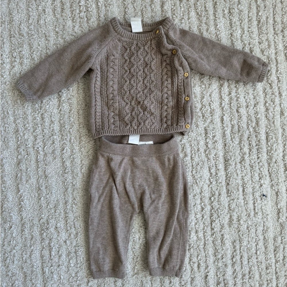 H&M baby knit set
